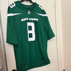 NFL Green and Gray Athletic Jersey XXL